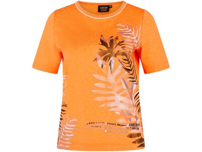 CANYON Damen Shirt T-Shirt 1/2 Arm Orange