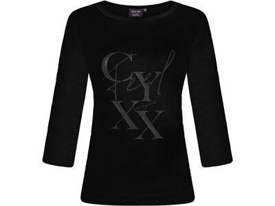 CANYON Damen Shirt T-Shirt 3/4 Arm Schwarz