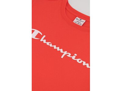 CHAMPION Damen Shirt Crewneck T-Shirt Rot