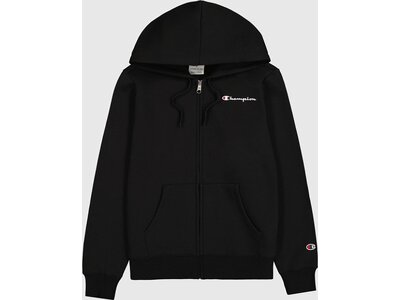 CHAMPION Damen Kapuzensweat Hooded Full Zip Sweatshirt Schwarz