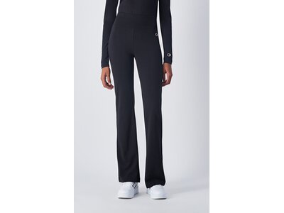 CHAMPION Damen Leggings High Waist Flare Schwarz