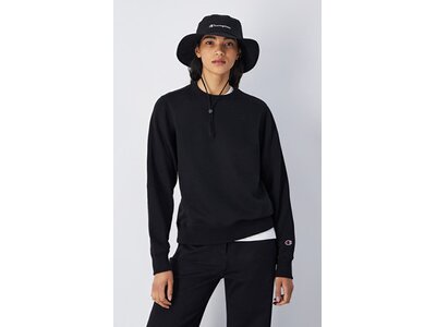 CHAMPION Damen Sweatshirt Crewneck Schwarz