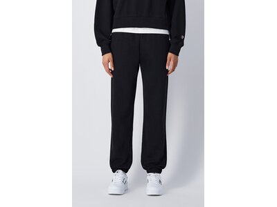 CHAMPION Damen Hose Elastic Cuff Schwarz