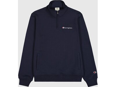 CHAMPION Herren Sweatshirt Half Zip Blau