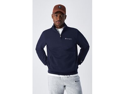 CHAMPION Herren Sweatshirt Half Zip Blau