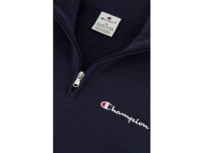 CHAMPION Herren Sweatshirt Half Zip Blau