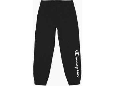 CHAMPION Kinder Hose Elastic Cuff Pants Schwarz