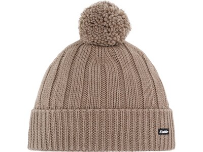 EISBÄR Herren Mütze Ayo Pompon MÜ Braun