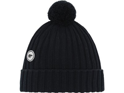 EISBÄR Herren Mütze Trony OS Pompon MÜ Schwarz