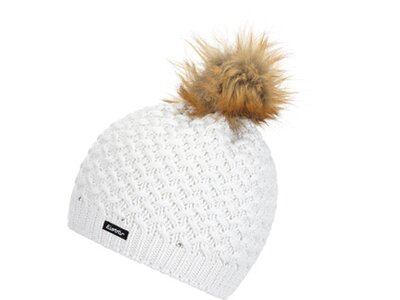 EISBÄR Kinder Mütze Shanita Lux Crystal MÜ kids Weiß