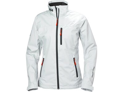 HELLYHANSEN Damen Funktionsjacke W CREW MIDLAYER JACKET Weiß