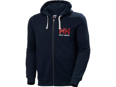 HELLYHANSEN Herren Kapuzensweat HH LOGO FULL ZIP HOODIE Blau