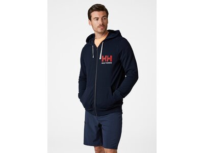 HELLYHANSEN Herren Kapuzensweat HH LOGO FULL ZIP HOODIE Blau