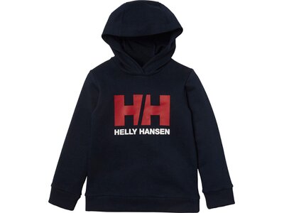 HELLYHANSEN Kinder Funktionsjacke K HH LOGO HOODIE Blau