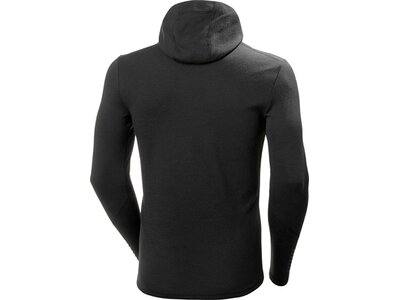 HELLYHANSEN Herren Unterhemd LIFA MERINO MIDWEIGHT HOODIE Schwarz