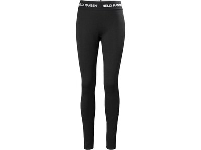 HELLYHANSEN Damen Unterhose W LIFA MERINO MIDWEIGHT PANT Schwarz