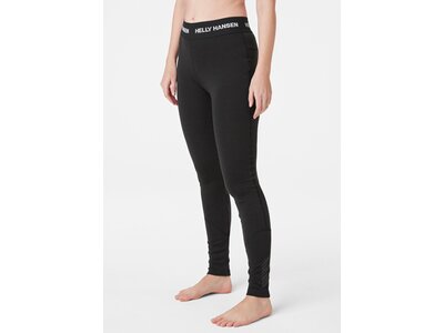 HELLYHANSEN Damen Unterhose W LIFA MERINO MIDWEIGHT PANT Schwarz