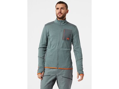 HELLYHANSEN Herren Jacke LIFA MERINO MIDLAYER Grau