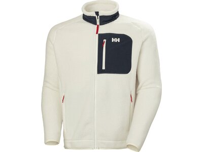 HELLYHANSEN Herren Jacke PANORAMA PILE BLOCK JACKET Weiß