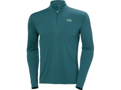 HELLYHANSEN Herren Unterhemd HH LIFA ACTIVE SOLEN 1/2 ZIP Grün