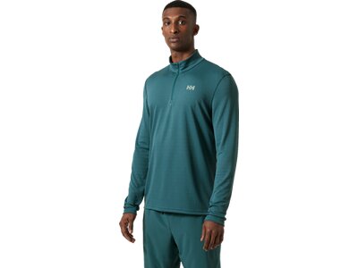 HELLYHANSEN Herren Unterhemd HH LIFA ACTIVE SOLEN 1/2 ZIP Grün