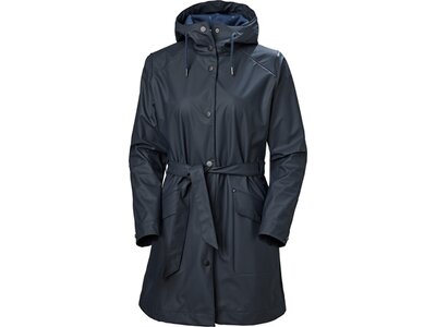 HELLYHANSEN Damen Regenmantel W KIRKWALL II RAINCOAT Blau