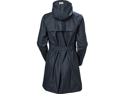 HELLYHANSEN Damen Regenmantel W KIRKWALL II RAINCOAT Blau