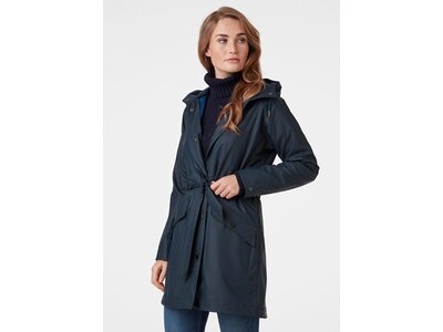 HELLYHANSEN Damen Regenmantel W KIRKWALL II RAINCOAT Blau