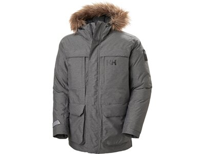 HELLYHANSEN Herren Mantel NORDSJO PARKA Grau