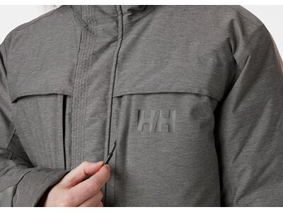 HELLYHANSEN Herren Mantel NORDSJO PARKA Grau