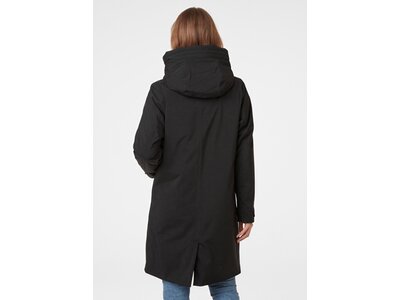 HELLYHANSEN Damen Regenmantel W VICTORIA INS RAIN COAT Schwarz