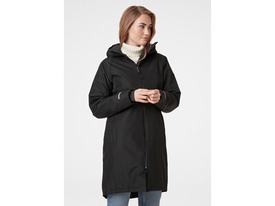 HELLYHANSEN Damen Regenmantel W ASPIRE RAIN COAT Schwarz