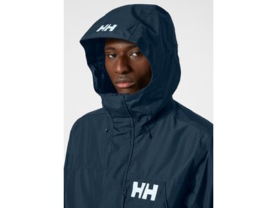 HELLYHANSEN Herren Regenmantel RIGGING INS RAIN COAT Blau