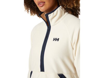 HELLYHANSEN Damen Unterjacke W RIG FLEECE 1/2 ZIP Weiß