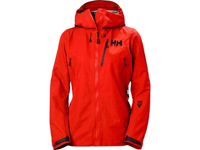 HELLYHANSEN Damen Funktionsjacke W ODIN 9 WORLD INFIN SHELL JKT Rot