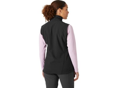 HELLYHANSEN Damen Weste W PARAMOUNT SOFTSHELL VEST Schwarz