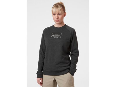 HELLYHANSEN Damen Sweatshirt W F2F ORGANIC COTTON SWEATER Grau