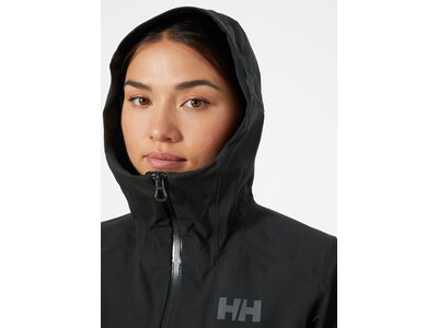 HELLYHANSEN Damen Funktionsjacke W VERGLAS 3L SHELL JACKET Schwarz