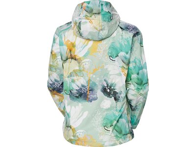 HELLYHANSEN Damen Regenjacke W LOKE PRINT JACKET Grün