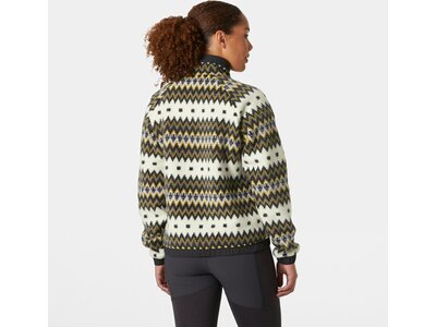 HELLYHANSEN Damen Unterjacke W IMPERIAL PRINTED PILE SNAP Grau