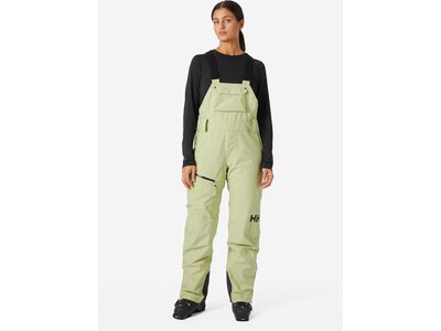 HELLYHANSEN Damen Hose W POWDERQUEEN BIB PANT Gelb