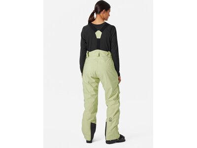 HELLYHANSEN Damen Hose W POWDERQUEEN BIB PANT Gelb