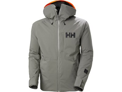 HELLYHANSEN Herren Funktionsjacke POWDERFACE JACKET Grau