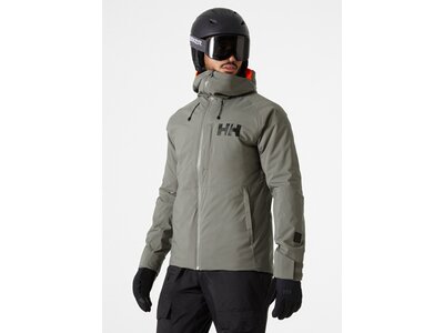 HELLYHANSEN Herren Funktionsjacke POWDERFACE JACKET Grau