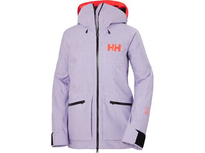 HELLYHANSEN Damen Skijacke W POWDERQUEEN 3.0 JACKET Lila