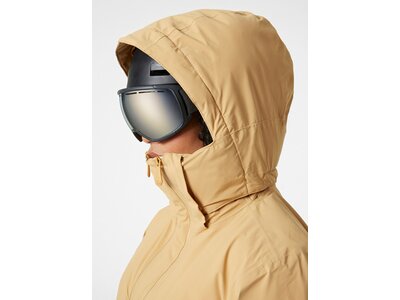 HELLYHANSEN Damen Funktionsjacke W NORA LONG INSULATED JACKET Braun