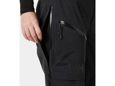 HELLYHANSEN Damen Latzhose W SOGN SHELL Schwarz