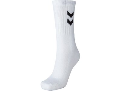 HUMMEL Herren Stutze 3-Pack Basic Sock Weiß 