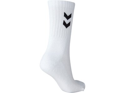 HUMMEL Herren Stutze 3-Pack Basic Sock Weiß 