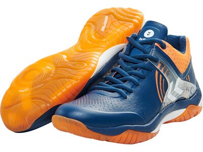 HUMMEL Herren Handballschuhe DUAL PLATE IMPACT Blau